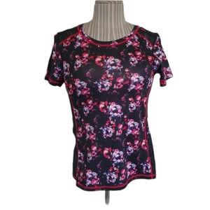 ME Sport Activewear Shirt with  Mesh Cutouts, M